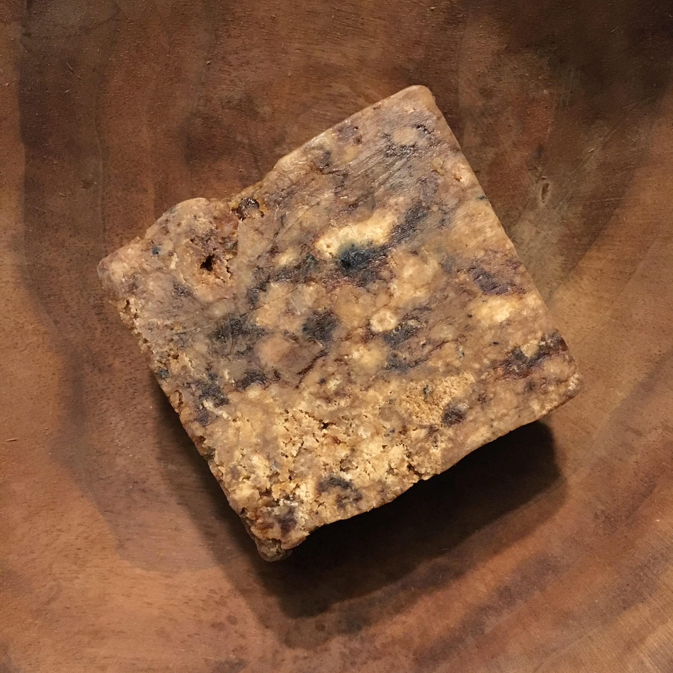 Real Ghana Black Soap (5oz. handcut bar)